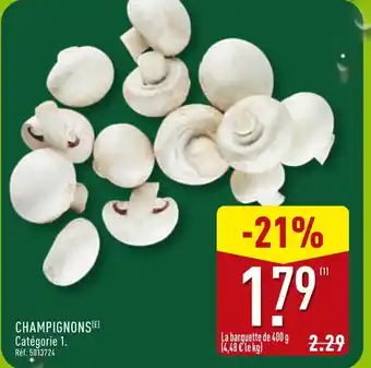 ALDI Champignons offre