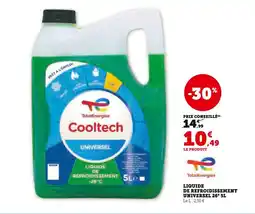 Super U TotalEnergies Liquide de refroidissement universel 26° offre