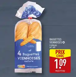 ALDI Baguettes viennoises nature offre