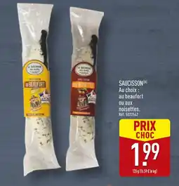 ALDI SÉCHOIR DES ALPES Saucisson offre