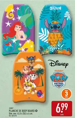 ALDI PAW PATROL Planche de body board offre