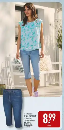 ALDI UP 2 FASHION Jean Capri offre