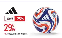 Intersport ADIDAS Ballon de football mondial club fifa 25 league offre