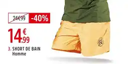 Intersport Jack&Jones Short de bain fiji homme offre