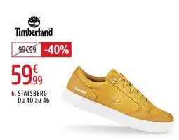 Intersport TIMBERLAND sneakers Statsberg adulte offre