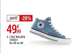 Intersport Converse Chaussures en toile Ctas Malden Street Adulte offre