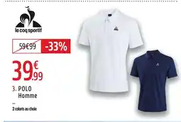 Intersport LE COQ SPORTIF Polo offre
