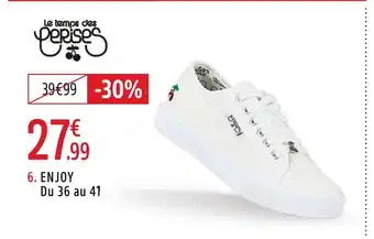 Intersport Le temps des cerises ENJOY offre