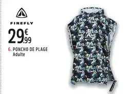 Intersport FIREFLY PONCHO DE PLAGE offre