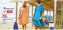 Intersport Rip Curl Poncho de plage offre