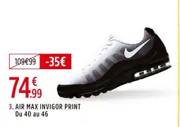 Intersport Nike Air Max Invigor Print offre
