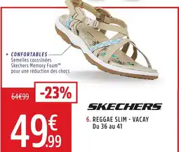 Intersport Skechers REGGAE SLIM - VACAY offre