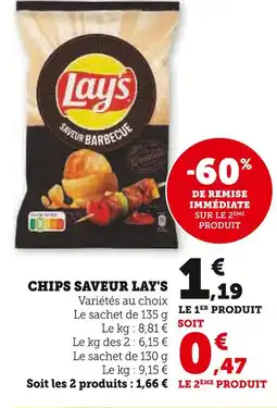 U Express Lay's Chips saveur offre