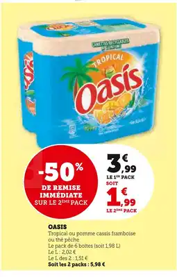 U Express Oasis Oasis offre