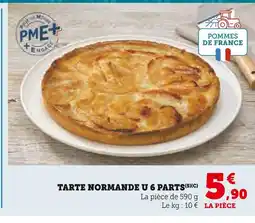 U Express U Tarte Normande 6 parts offre