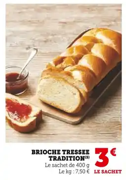 U Express Brioche Tressée Tradition offre