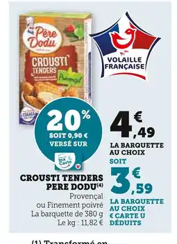 PÈRE DODU Crousti tenders