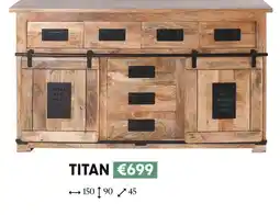 Meubles Crack Titan offre