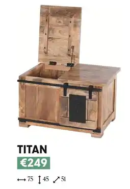 Meubles Crack Titan offre