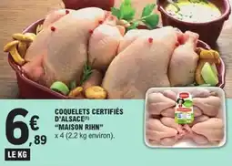 E.Leclerc Express Coquelets certifiés d'alsace maison rihn offre