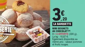 E.Leclerc Express Mini beignets au chocolat offre