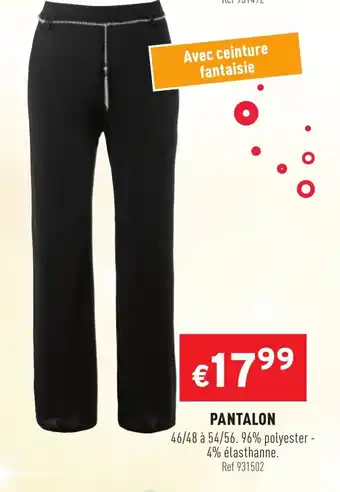Trafic Pantalon offre