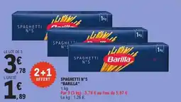 E.Leclerc Express Spaghetti n°5 barilla offre