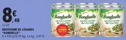 E.Leclerc Express Macédoine de légumes bonduelle offre
