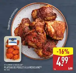 ALDI Plateau de poulet à la mexicaine offre