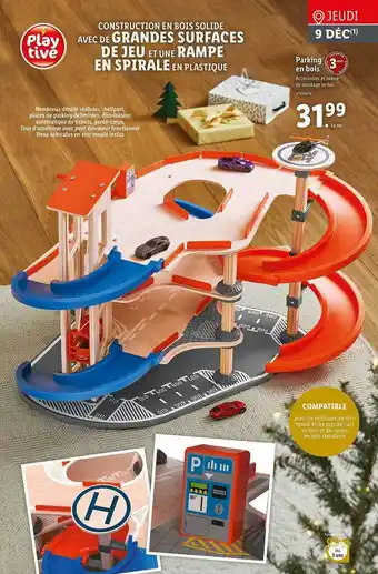 Lidl Parking En Bois Playtive offre