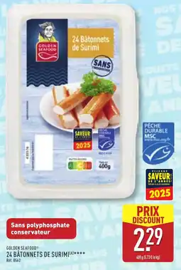 ALDI 24 bâtonnets de surimi offre