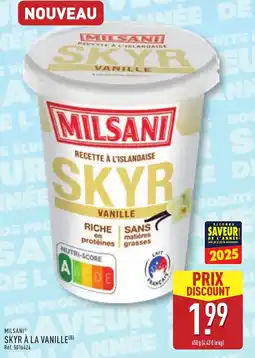 ALDI Skyr à la vanille offre