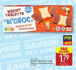 ALDI Biscuit tablette BISCUIT choc offre