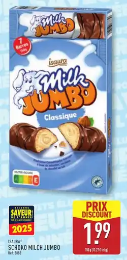 ALDI Schoko milch jumbo offre