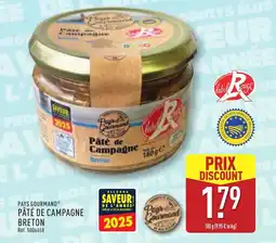 ALDI Pâté de campagne breton offre