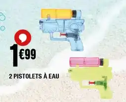 La Foir'Fouille 2 pistolets à eau offre