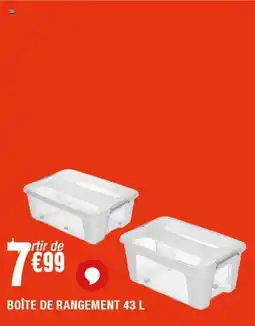 La Foir'Fouille Boîte de rangement offre