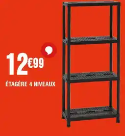 La Foir'Fouille Étagère 4 niveaux offre