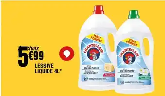 La Foir'Fouille CHANTECLAIR Lessive liquide offre