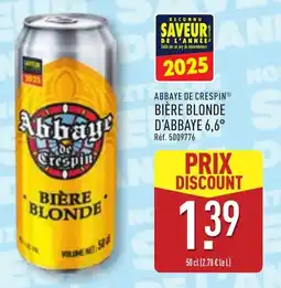ALDI Bière blonde d'abbaye 6,6° offre