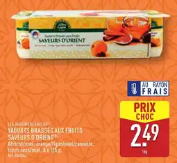 ALDI Yaourts brassés aux fruits saveurs d'orient offre