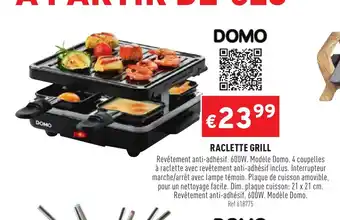 Trafic Raclette Grill offre