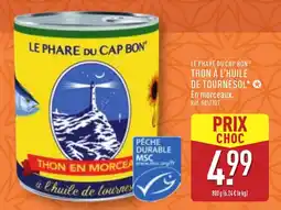 ALDI Thon à l'huile de tournesol offre
