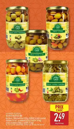 ALDI Olives vertes offre