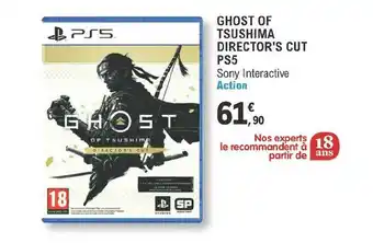 E.Leclerc Ghost Of Tsushima Director's Cut Ps5 offre