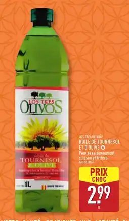 ALDI Huile de tournesol et d'olive offre
