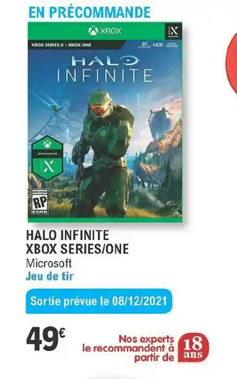 E.Leclerc Halo Infinite Xbox Series - One offre