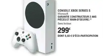 E.Leclerc Console Xbox Series S offre