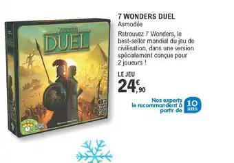 E.Leclerc 7 Wonders Duel - Asmodée offre