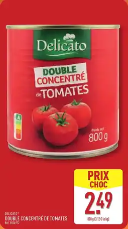 ALDI Double concentré de tomates offre